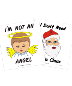 Angel/Santa Twin Pack