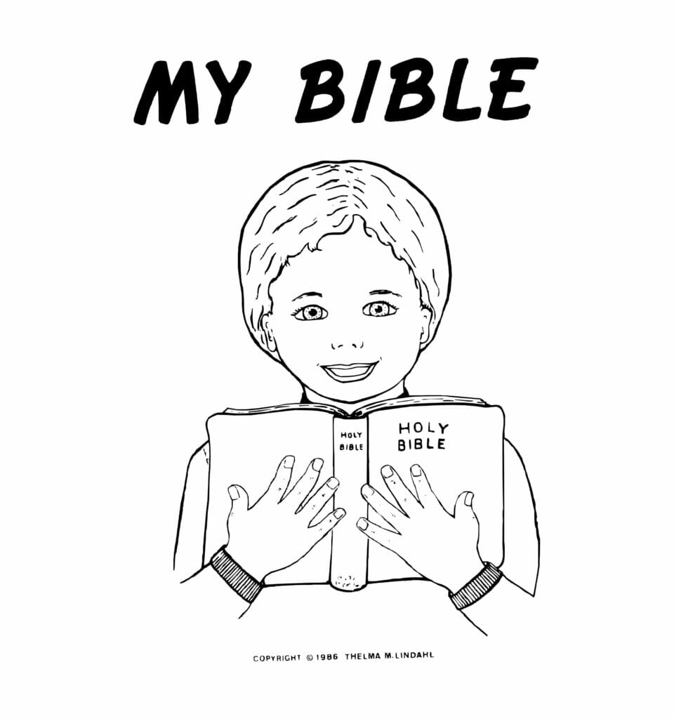 My Bible (Black/White) | The Visual Aids Workshop